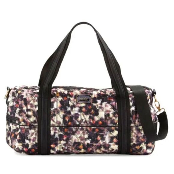 COPY - Nicole Miller City Life Leopard Print Medium Weekend Travel Bag - Picture 1 of 12